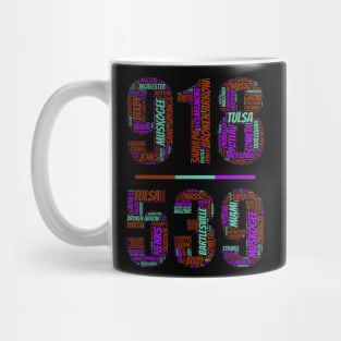 Tulsa and the 918/539 Mug